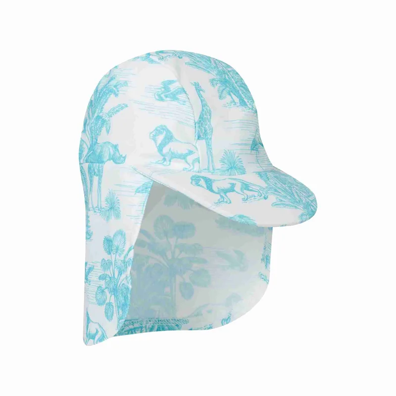BABY UV-HAT JUNGLE TURQUOISE