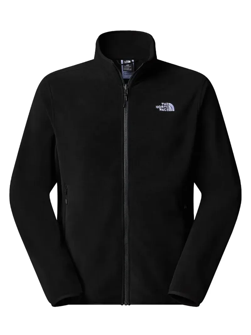 ΑΝΔΡΙΚΟ ΦΟΥΤΕΡ ΖΑΚΕΤΑ FLEECE THE NORTH FACE GLACIER ΚΑΝΟΝΙΚΗ ΓΡΑΜΜΗ ΜΑΥΡΟ