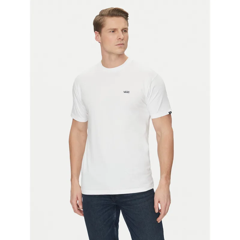 Vans T-Shirt Left Chest Logo VN0A3CZEY281 Λευκό Classic Fit