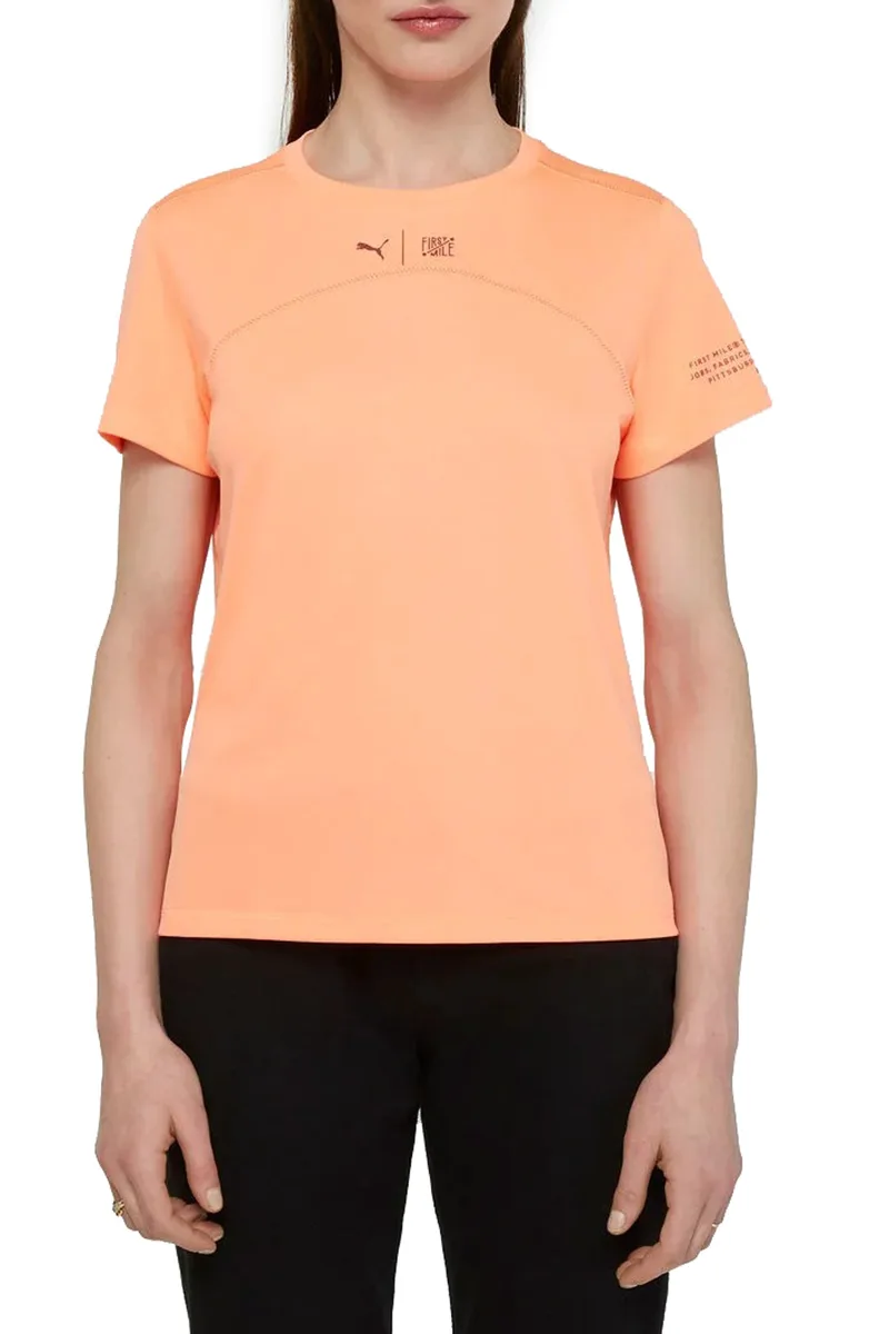 Μπλούζα Κοντομάνικη Puma X First Mile Running 519011-03 Γυναικείο