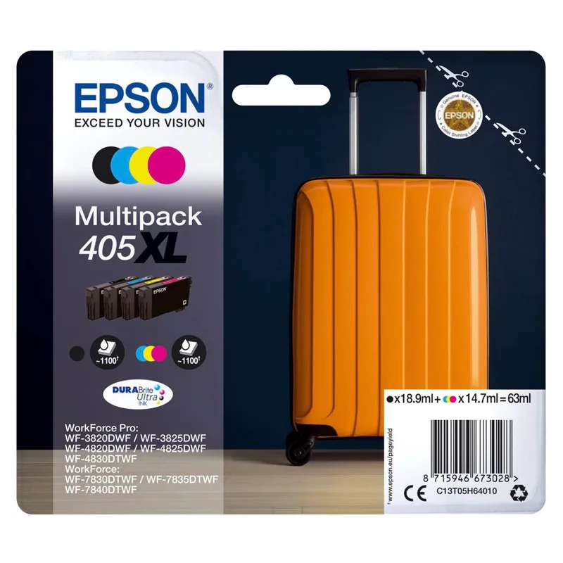 Epson DURABrite Ultra Multipack (4 colors) 405 XL T 05H6