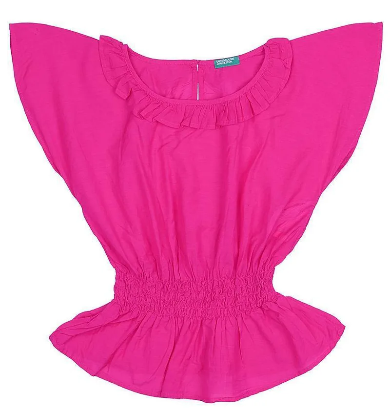 TOP BENETTON DU ΦΟΥΞΙΑ (170 CM)-(13-14 ΕΤΩΝ)