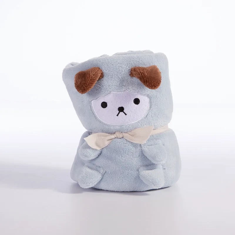 Κουβέρτα Fleece Λίκνου 80X110 Nef Nef Lovely Sheep L.Blue (80x110)