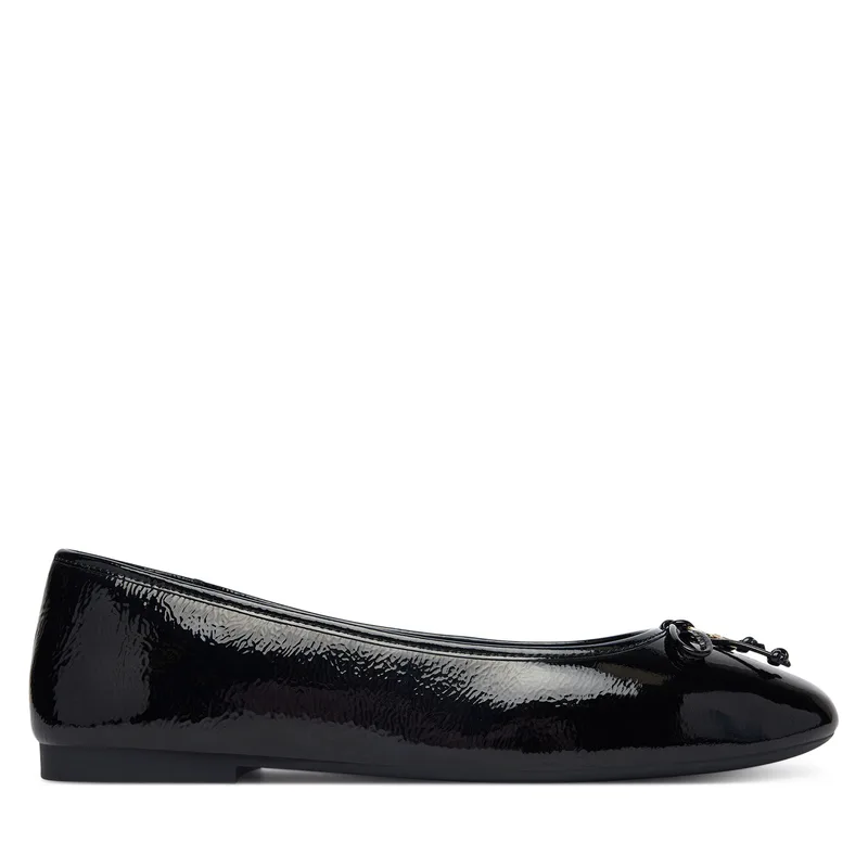 Μπαλαρίνες Tommy Hilfiger Hilifger Patent Ballet FW0FW09005 Μαύρο