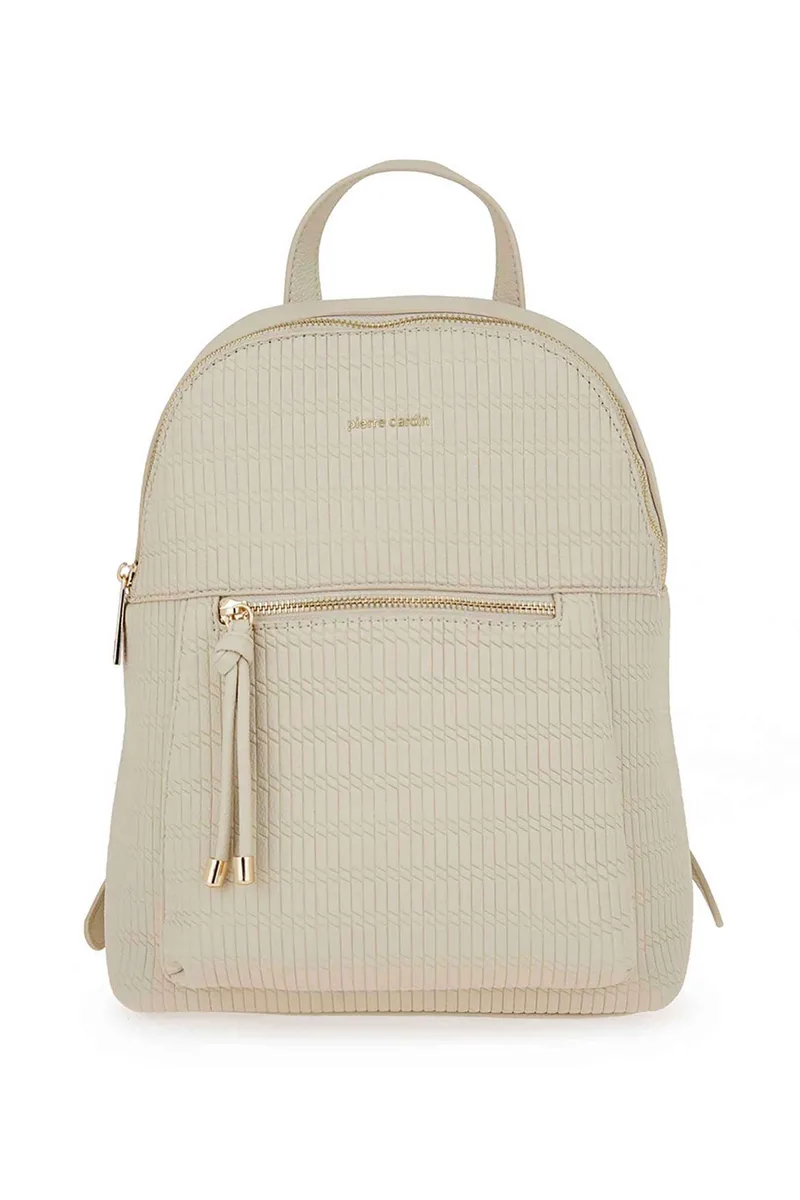 Pierre Cardin γυναικείο backpack μονόχρωμο - W69601859S39 Μπεζ