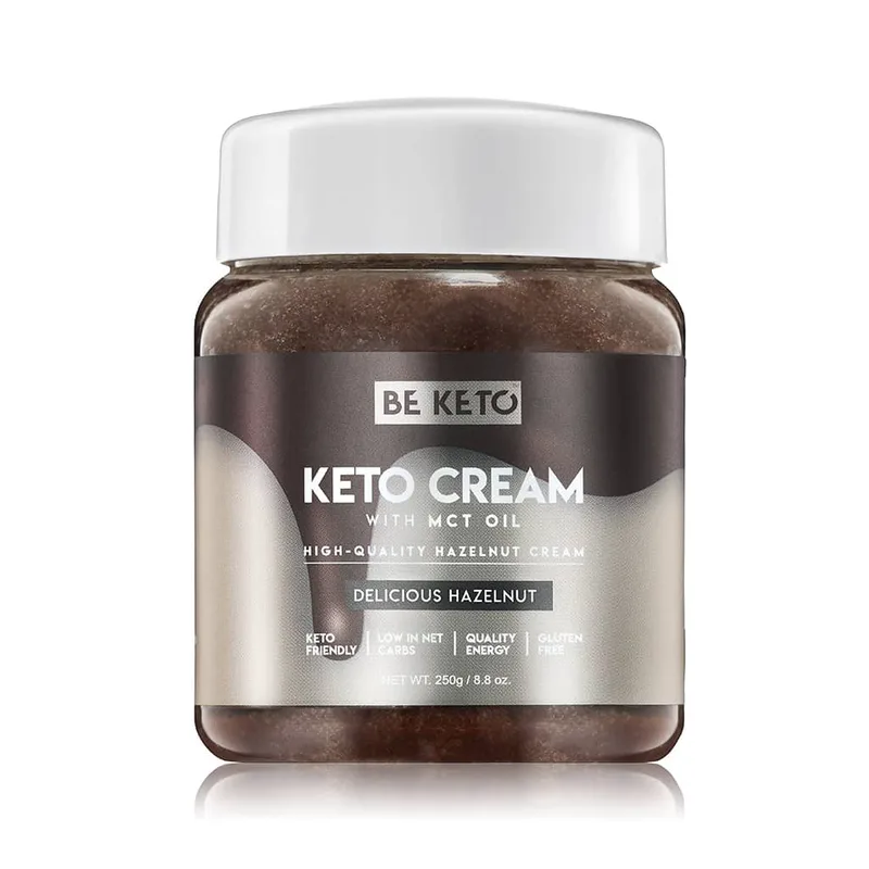 Beketo Κέτο Άλειμμα (keto cream) Φουντούκι Χωρίς Ζάχαρη (250g)