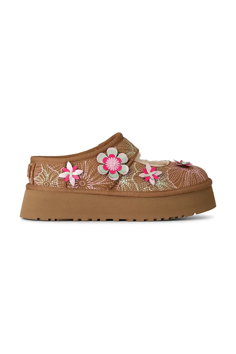 UGG Μπαλαρίνες σουέτ UGG W Bea Mary Jane Meadow