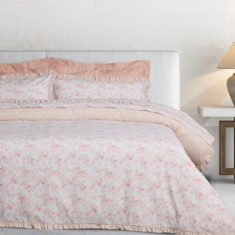 Das home σετ παπλωματοθηκη υπερδιπλη daily 3183 nude 220χ240