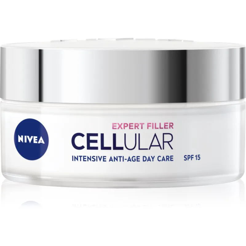 Nivea Hyaluron Cellular Filler συσφικτική κρέμα ημέρας SPF 15 50 ml