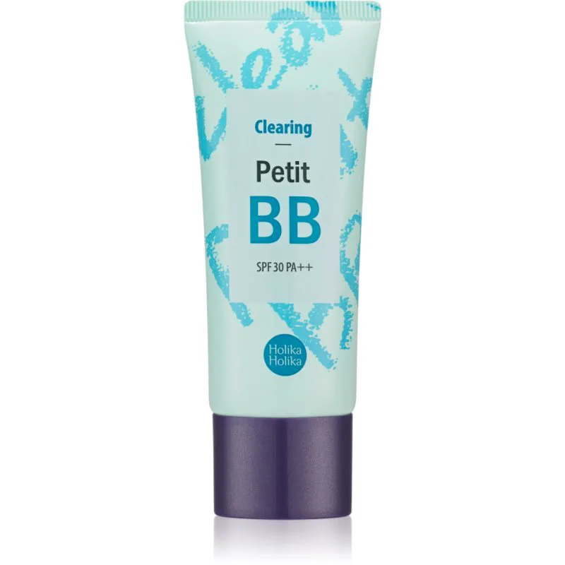 Holika Holika Petit BB Clearing ματ ΒΒ κρέμα για λιπαρή επιδερμίδα με τάση για ακμή SPF 30 30 ml