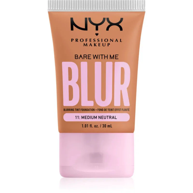 NYX Professional Makeup Bare With Me Blur Tint ενυδατικό μεικ απ απόχρωση 11 Medium Neutral 30 ml