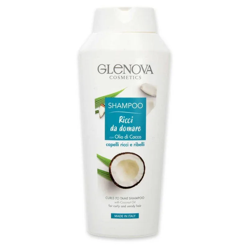 Glenova Coconut Oil Shampoo for Unruly Curls 300 ml