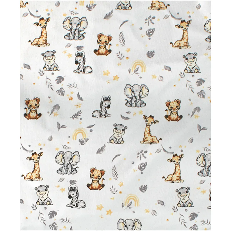 Φανελένια Πάνα Αγκαλιάς 80x80 Dimcol Savanna 36 Grey