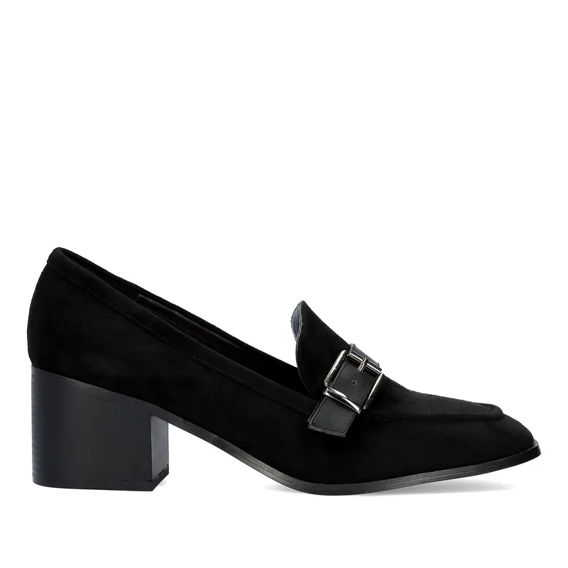 Andres Machado 6004-01 Γόβα Μαύρη 7cm