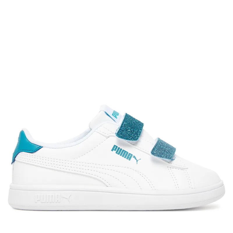 Αθλητικά Puma Smash 3.0 L Glitter Velcro V Ps 395609 08 Λευκό