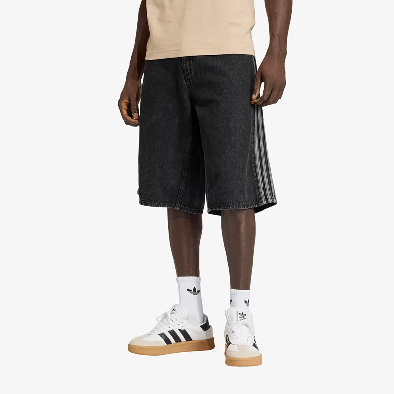 Σορτς adidas Firebird Adicolor Denim Shorts True Black Denim 33