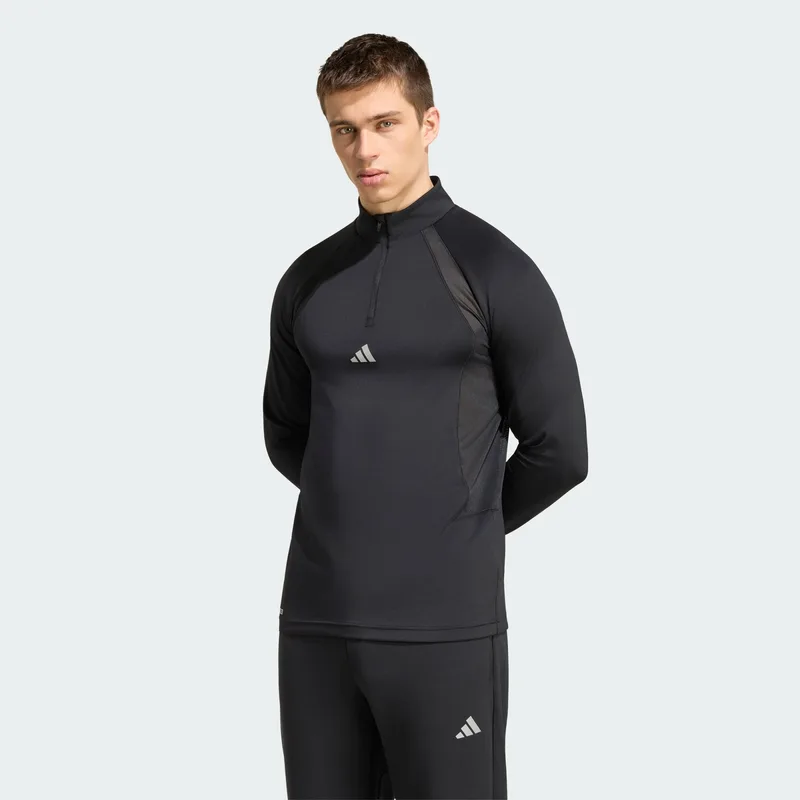 adidas M Tech Apparel 1/4 Zip Sweatshirt (9000280881_1469)