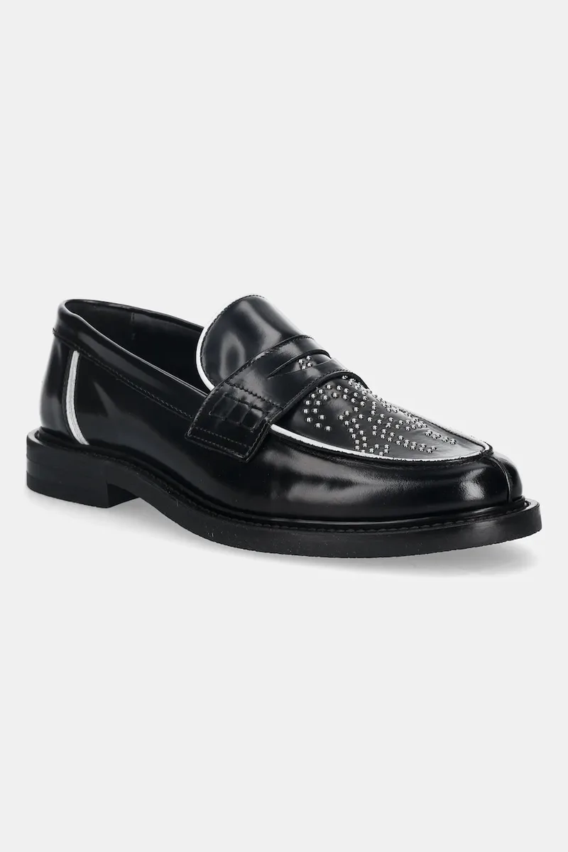 Δερμάτινα κλειστά παπούτσια Filling Pieces Loafer Gowtu Studs