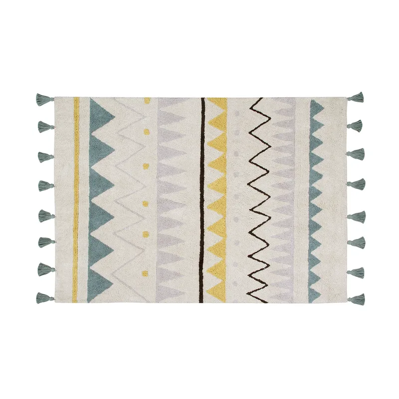 Χαλί All Season (140x200) Lorena Canals Azteca Natural-Vintage Blue