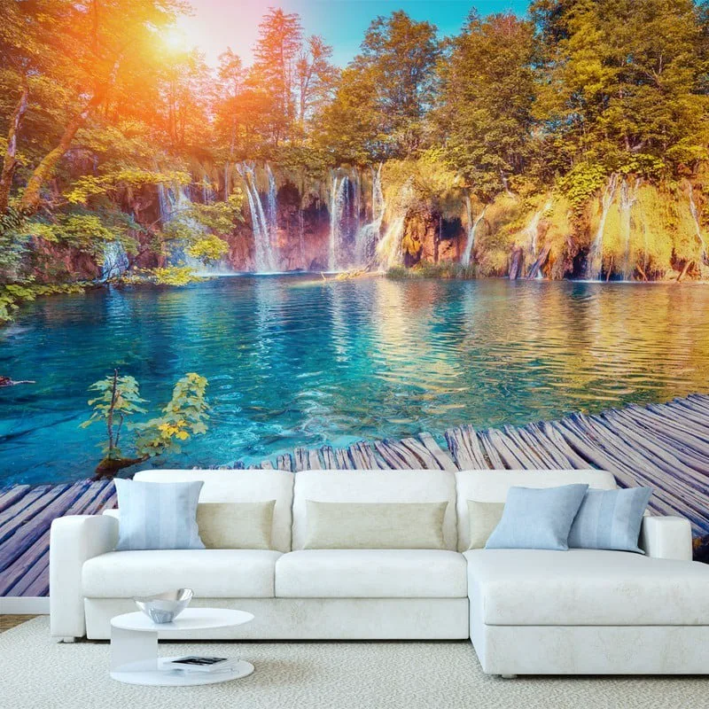 Αυτοκόλλητη Ταπετσαρία τοίχου LAKE PATH