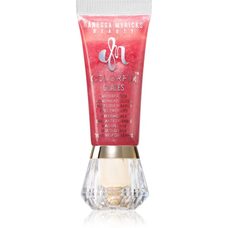 Danessa Myricks Beauty Colorfix Glaze πολυλειτουργικο μεικ απ για τα ματια, τα χειλη και το προσωπο απόχρωση Ροζ Ice 10 ml