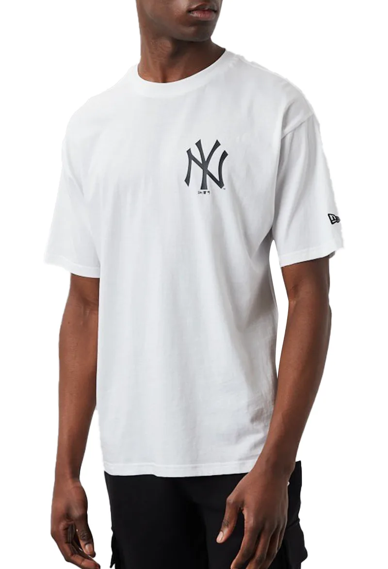 Μπλούζα Κοντομάνικη New Era MLB New York Yankees 12195449-100 Ανδρικό