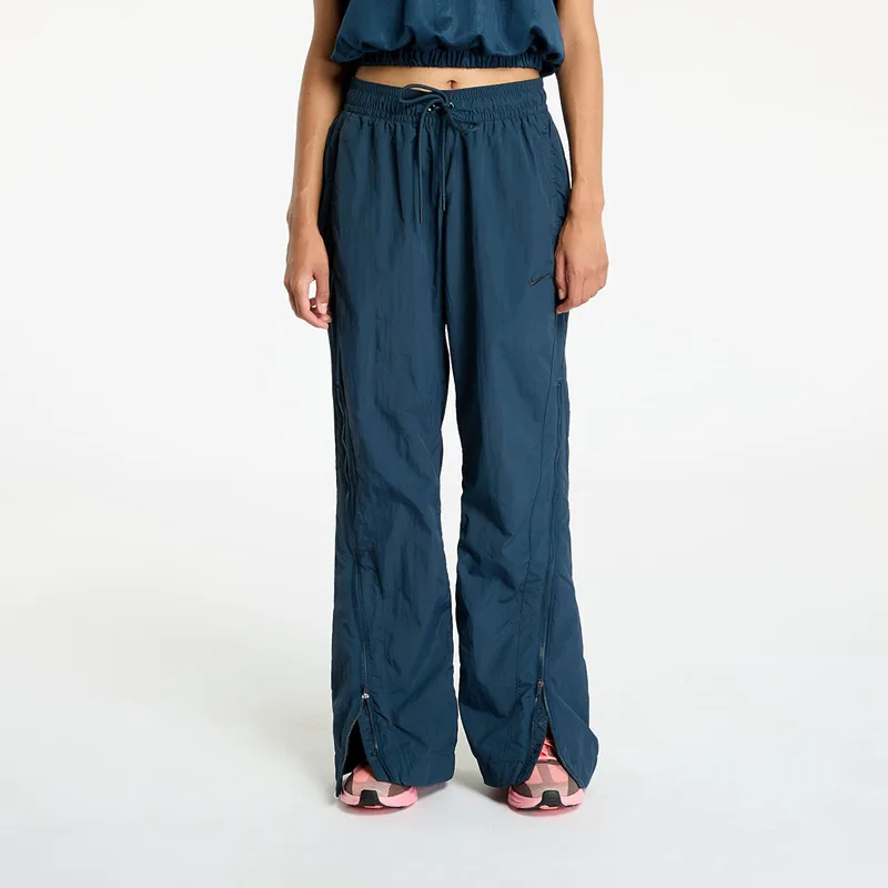 Παντελόνια Nike Sportswear Collection Women's Mid-Rise Repel Zip Pants Armory Navy/ White L