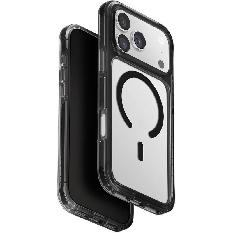 Θήκη iPhone 17 Pro Max Uniq Combat MagClick Ανθεκτική με MagSafe - Carbon Black (UNIQ-IP6.9P(2025)-COMMCBLK)