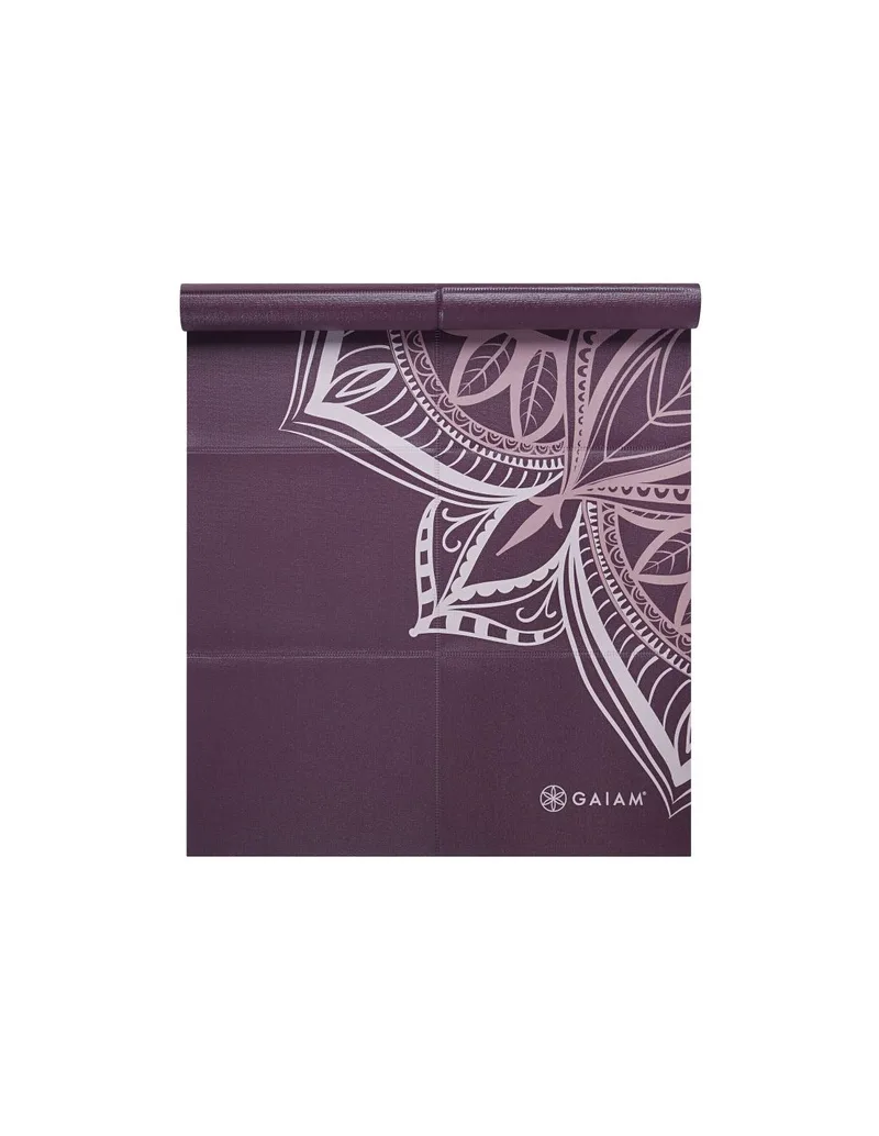 Yoga Mat Gaiam Cranberry Point 2 MM 63640