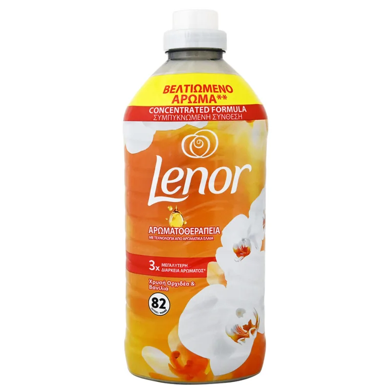 Lenor Μαλακτικό Ρούχων Joy Χρυσό Orchid 82 Μεζούρες