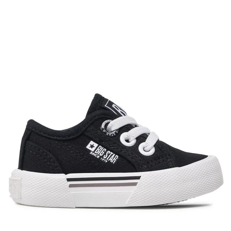 Πάνινα παπούτσια Big Star Shoes JJ374164 Μαύρο