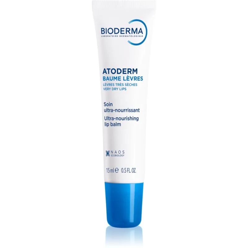 Bioderma Atoderm Lip Balm αποκαταστατικό βάλσαμο για ξηρά χείλη 15 ml