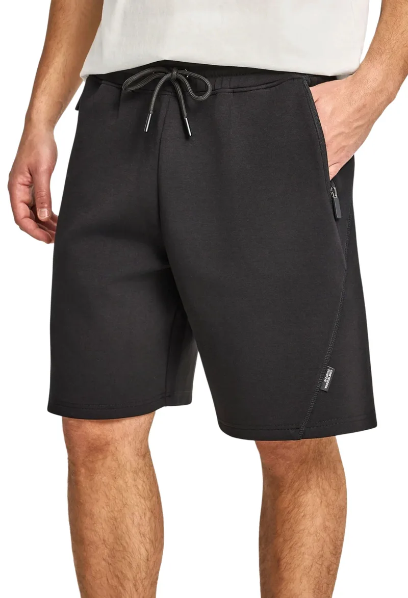 Βερμούδα Funky Buddha Αθλητική FBM013-057-03-BLACK Ανδρικό