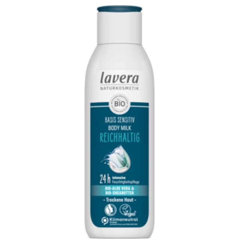 Lavera basis sensitiv - Rich Body Milk, 250 ml