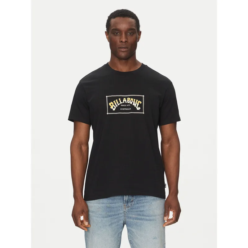 Billabong T-Shirt Arch EBYZT00167 Μαύρο Regular Fit