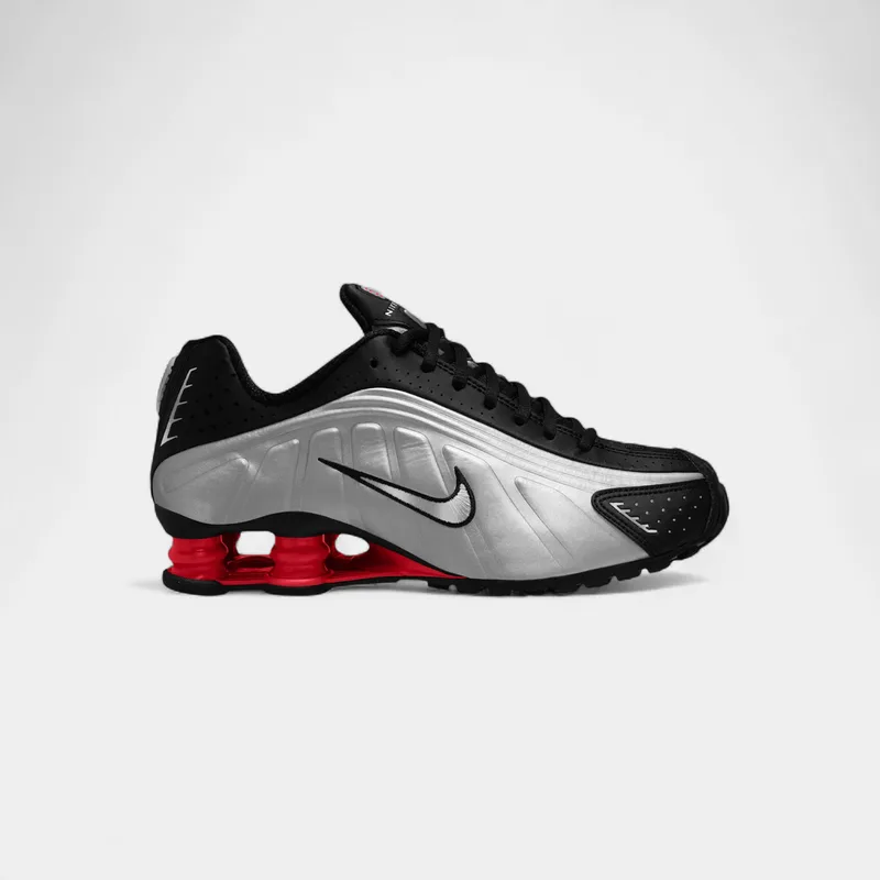 Xαμηλά Sneakers Nike Shox R4 Black Metallic Silver (2025) (Women's)