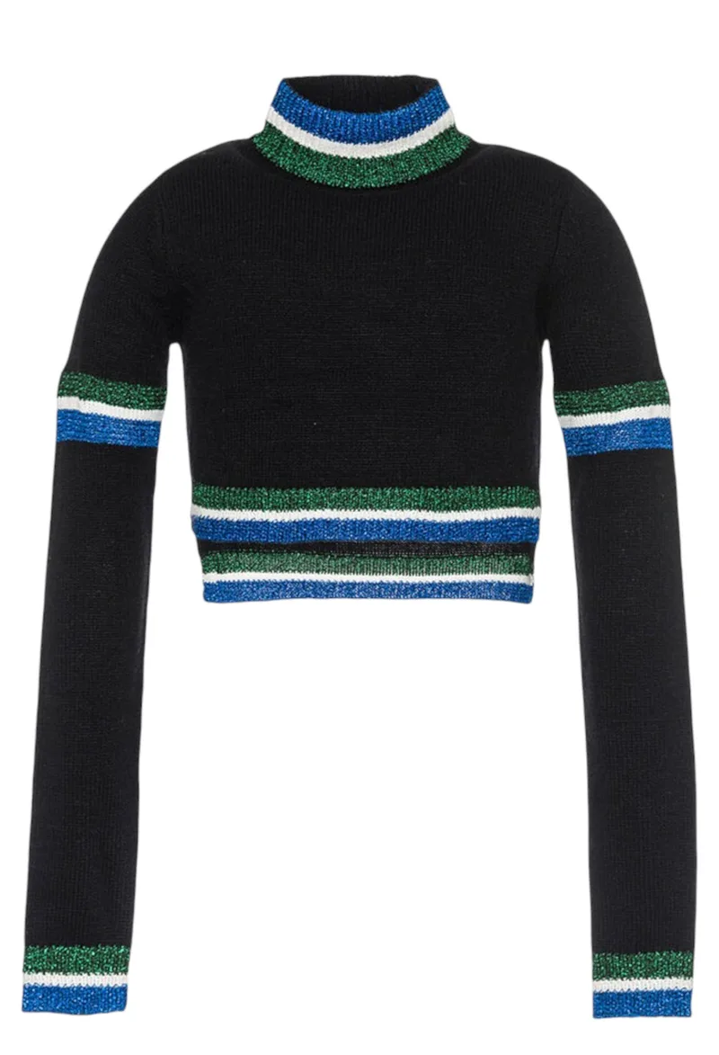 Μπλούζα Μακρυμάνικη Monnalisa Pull A Coste 174608 4093-5054 Κορίτσι