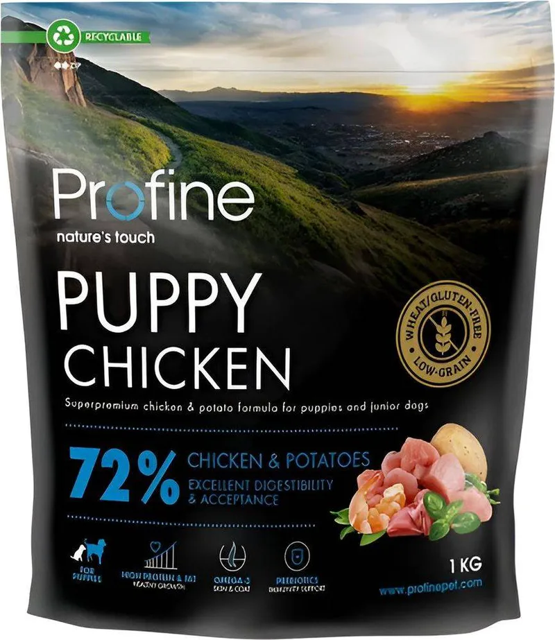 ΤΡΟΦΗ PROFINE PUPPY ΚΟΤΟΠΟΥΛΟ - ΠΑΤΑΤΑ (1KG)