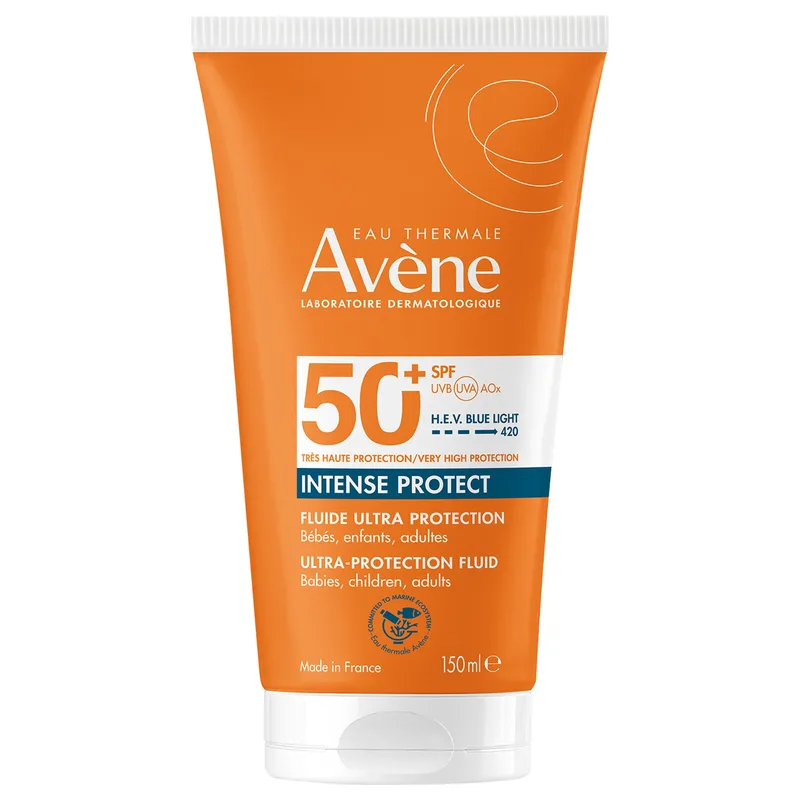 Avene Intense Protect Spf50+ Αντηλιακή Φροντίδα Εξαιρετικά Ευρέος Φάσματος για το Πρόσωπο & το Σώμα Πολύ Υψηλής Προστασίας 150ml