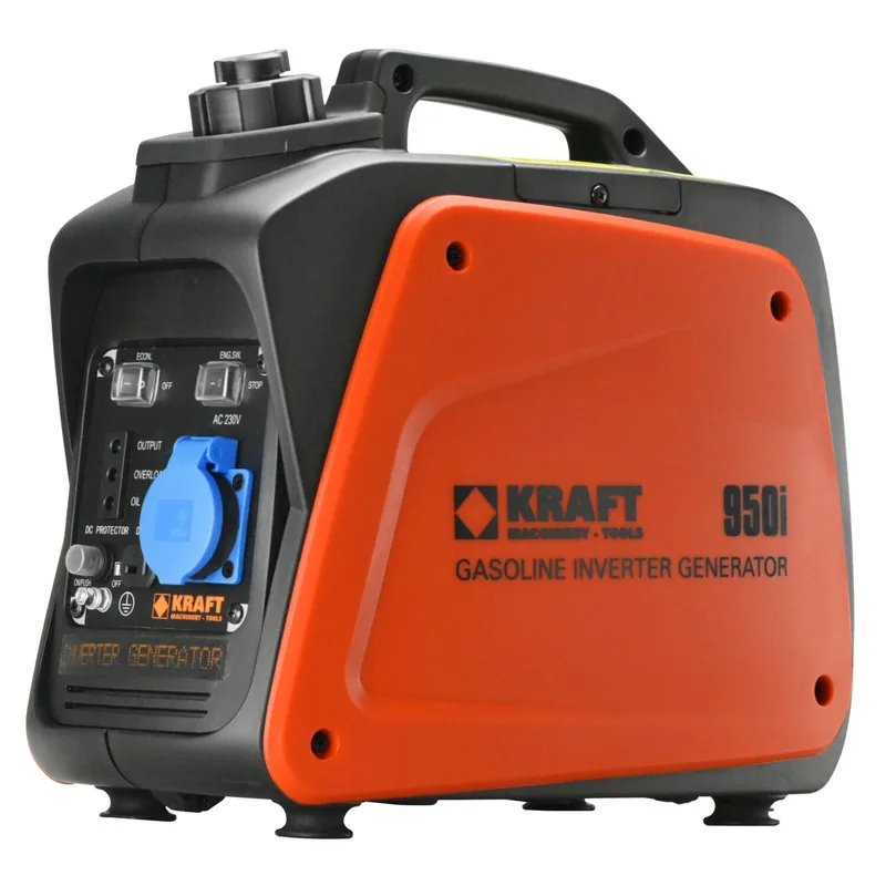 Γεννήτρια Βενζίνης Inverter Φορητή Κλειστού Τύπου KRAFT 950i 63766