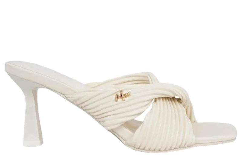 Mules Mexx Lizz MXTY017301W-Off White Γυναικείο