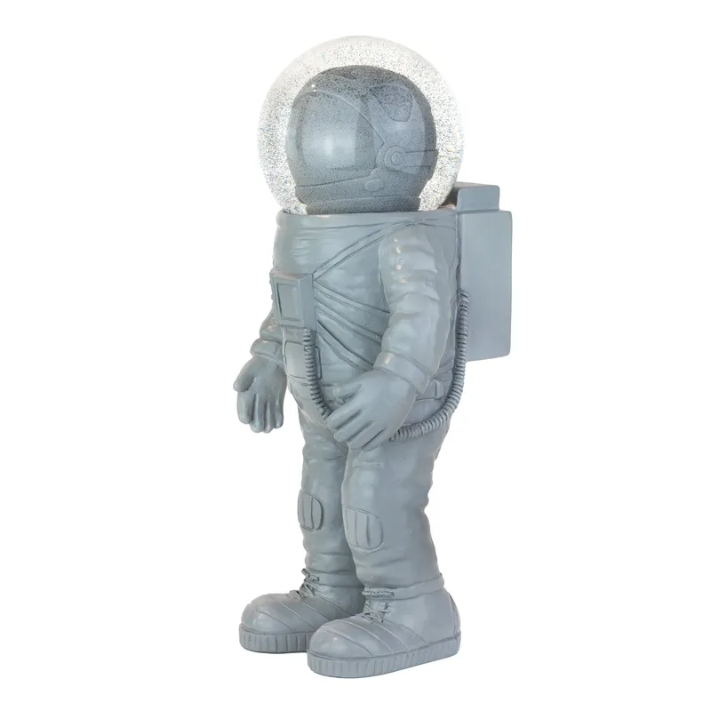 Snowglobe The Astronaut Μεγάλος - Γκρι