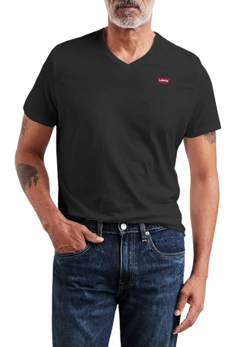 Μπλούζα Κοντομάνικη Levi's Original Vneck 856410001-01 Ανδρικό
