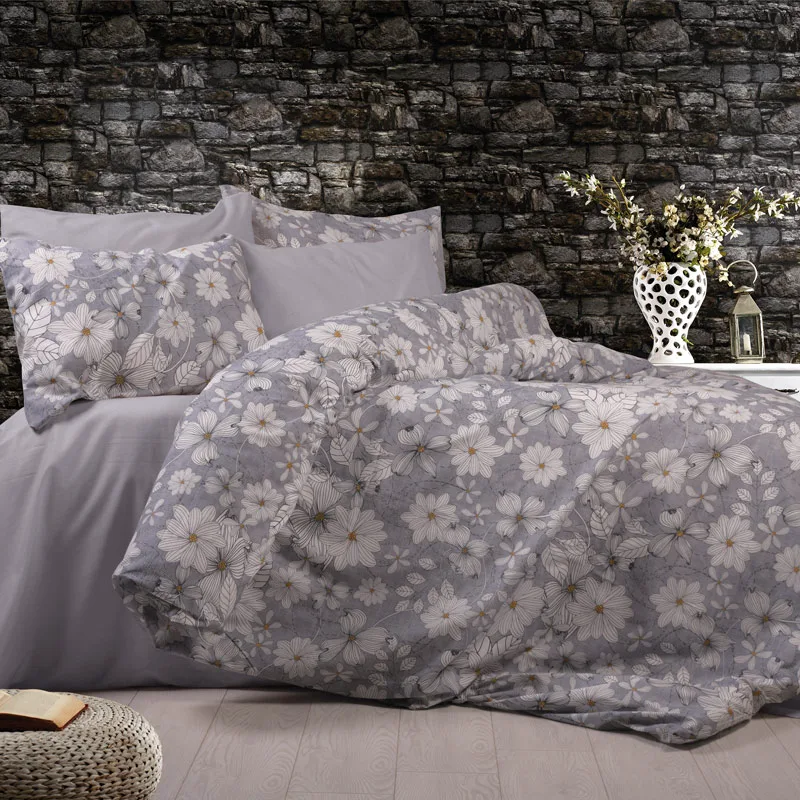 Σεντόνια Μονά Σετ Dimcol Hera 426 Grey 160x240