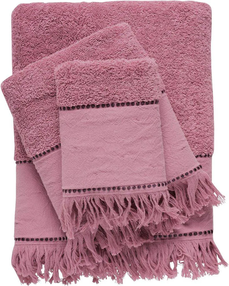 ΣΕΤ ΠΕΤΣΕΤΕΣ DAS HOME DAILY 0699 ΡΟΖ 3ΤΜΧ (30X50CM-50X90CM-70X140CM)