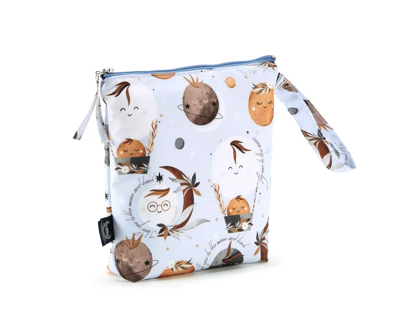 Waterproof Cosmetic Bag Fly me to the Moon Sky