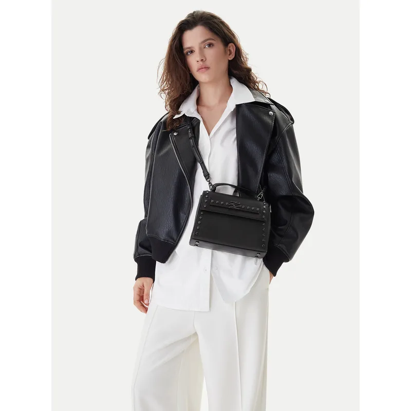 Τσάντα KARL LAGERFELD B1W30268 Μαύρο