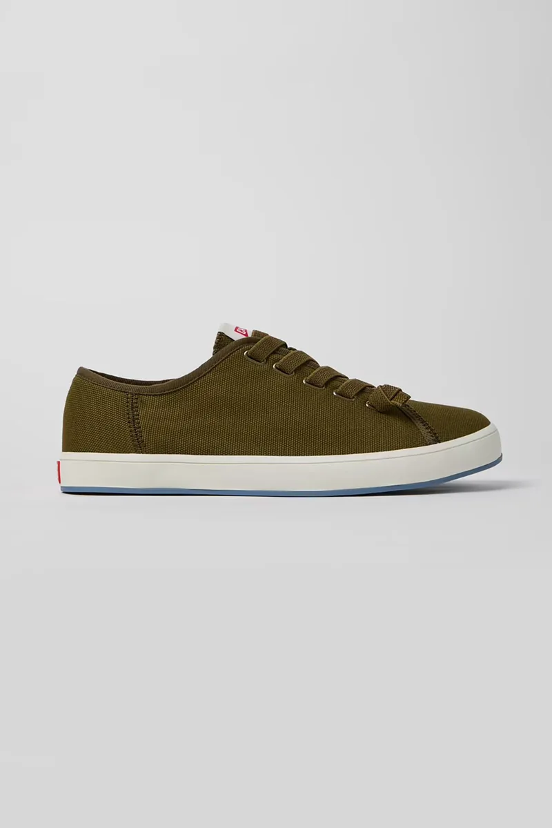 Camper ανδρικά βαμβακερά sneakers "Peu Rambla II" - K101095-003 Πράσινο Σκούρο