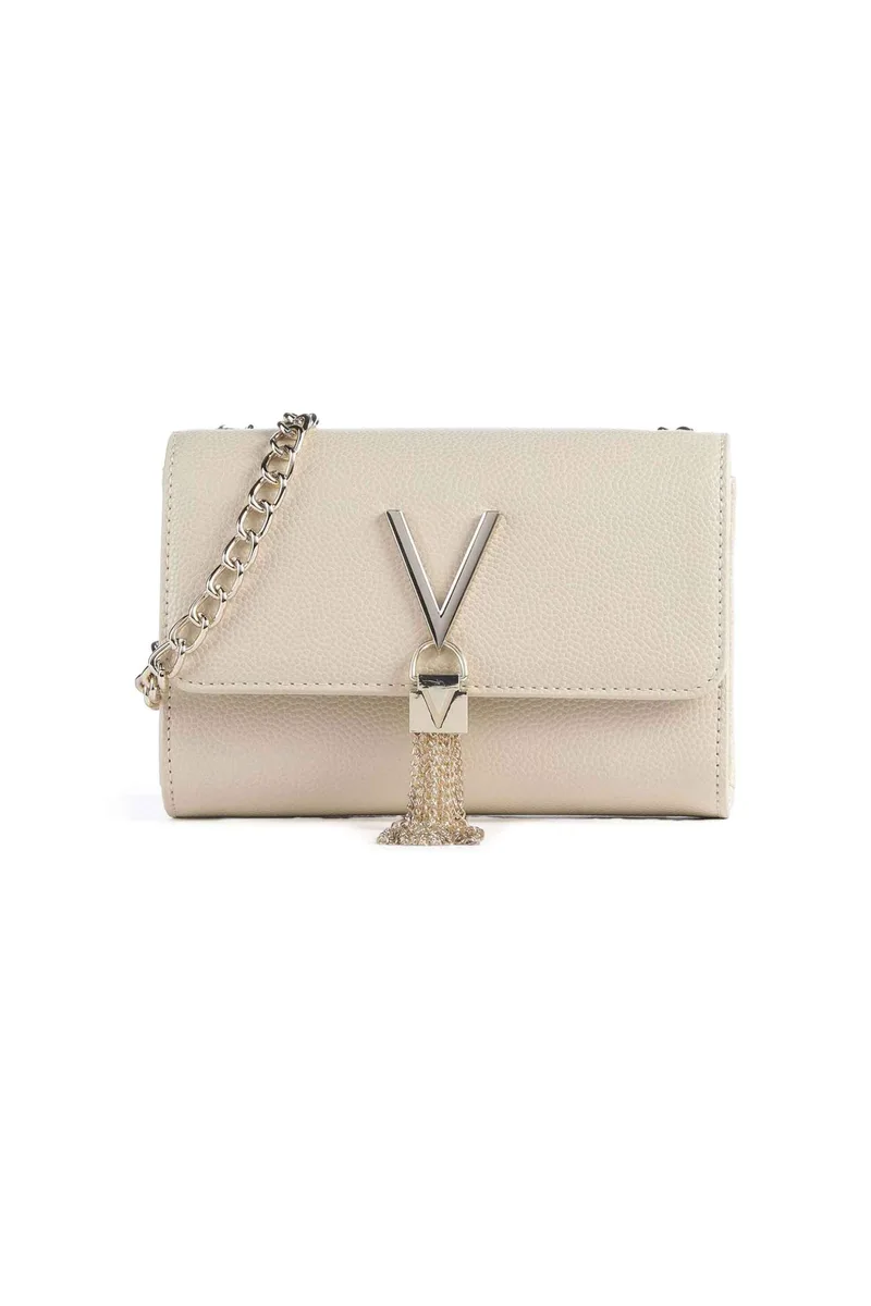 Valentino γυναικεία τσάντα crossbody "Divina" - 74LVBS1R403G/DI Μπεζ