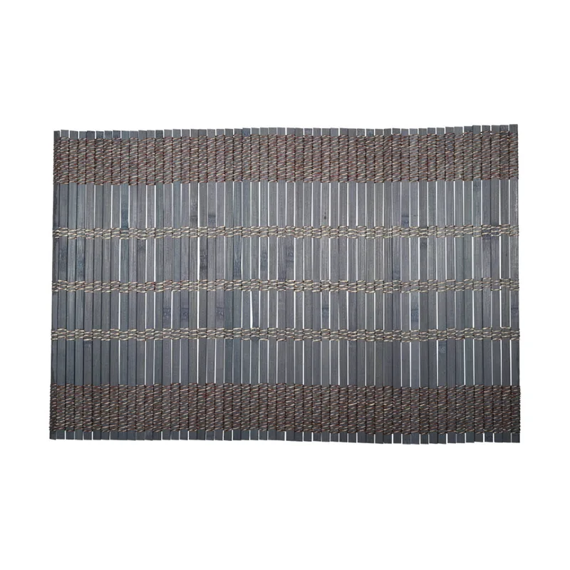 Σουπλά Bamboo Γκρι Essentials 45x30εκ. Estia 07-32531 (Σετ 2 Τεμάχια) (Υλικό: Bamboo, Χρώμα: Γκρι) - estia - 07-32531